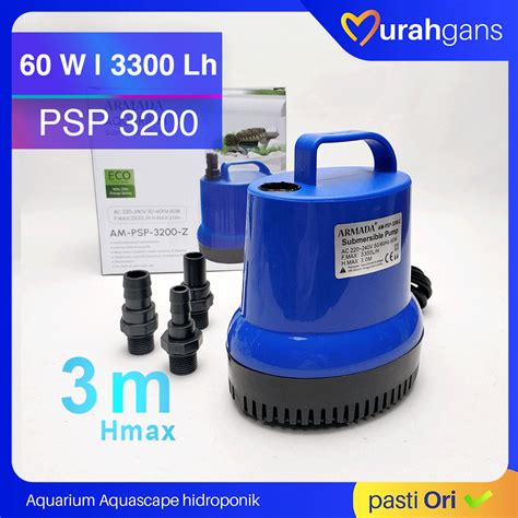 Jual Pompa Aquarium Armada Am Psp 3200 Z Water Pump 3300 Lh Shopee