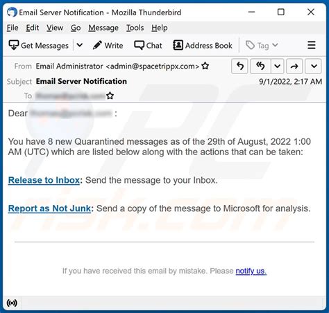 Mail Quarantined Email Scam Removal And Recovery Steps Updated