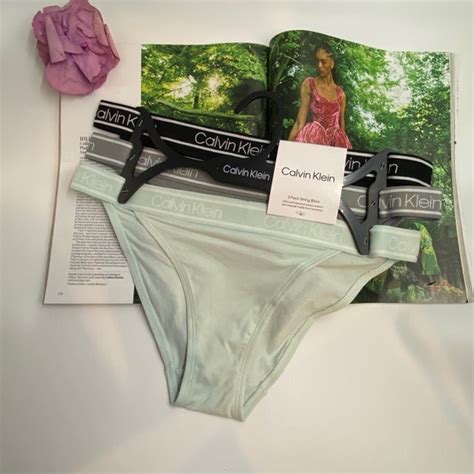 Calvin Klein Intimates Sleepwear Calvin Klein Women Ultimate Comfort Cheeky String Bikini