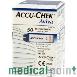 Blutzucker Teststreifen Accu Chek Aviva Medical Point