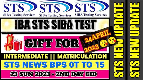 STS IBA STS BPS 05 TO 15 BPS Intermediate Category STS New Grade