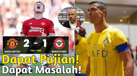 MU Comeback Dramatis Pujian Setinggi Langit Ten Hag Untuk Ronaldo