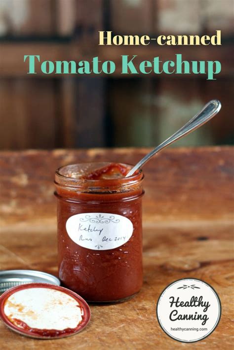 Homemade Ketchup Recipe With Canned Tomatoes