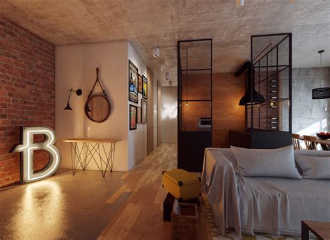 Industrial Interior Design on Behance