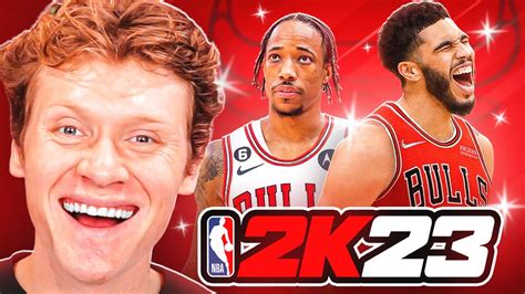 Rebuilding The Chicago Bulls Nba 2k23 Youtube