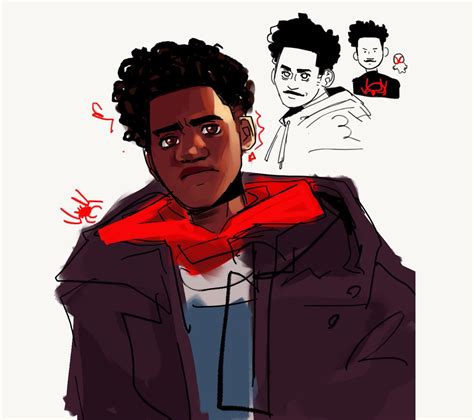 🌊ted 🎨 🌈 On Twitter Miles Morales Except I Have No Idea How To Draw