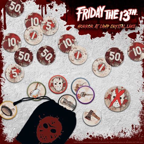 Friday The 13th Horror At Camp Crystal Lake Press Your Luck Game