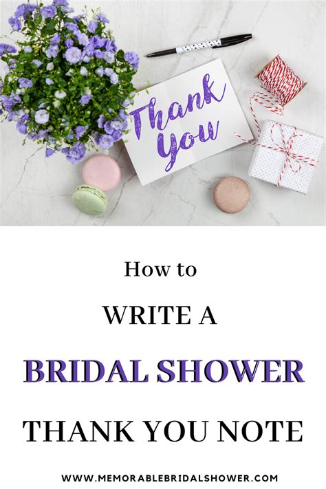 Free Bridal Shower Thank You Card Templates