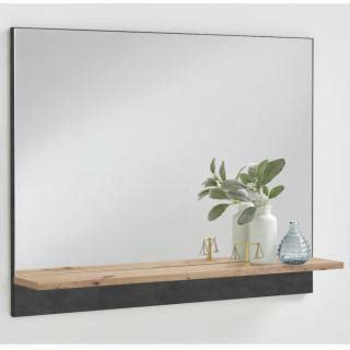 Miroirs Meubles Et Rangements Miroir Mural BEZIERS Coloris Gris