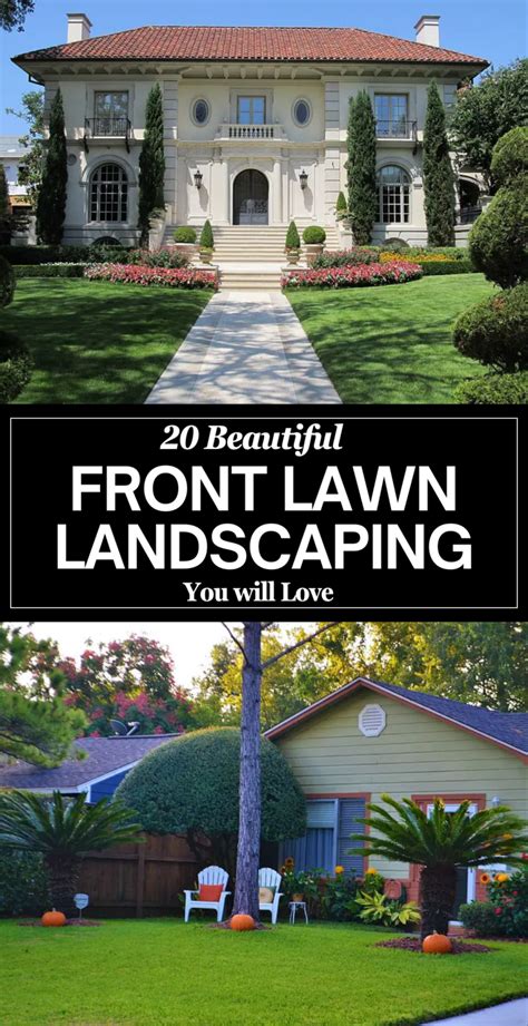 15 Creative Front Lawn Landscaping Ideas