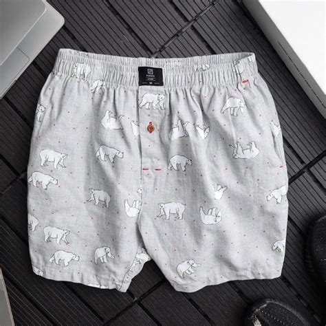 Quần đùi nam mặc nhà cao cấp quần short nam cotton lụa big size xuất