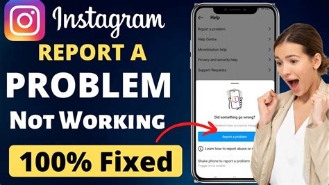 How To Report A Problem On Instagram Shake Phone To Report A Problem