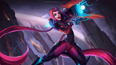 League Of Legends Jinx Splash Art