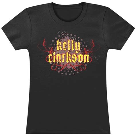 Kelly Clarkson - Kelly Clarkson Logo Girls Jr Black - Walmart.com ...