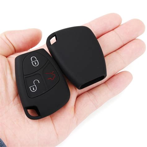 Buy 3 Button Silicone Car Key FOB Rubber Cover Fit For Mercedes BENZ