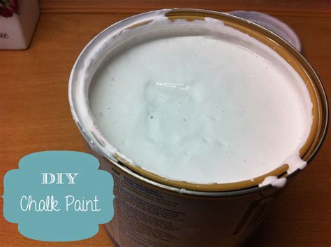 Receta De Chalk Paint Casera O Pintura A La Tiza My Sweet Things