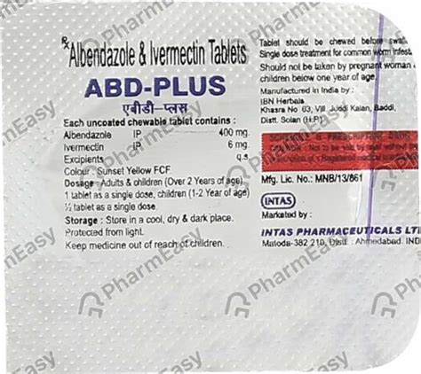 Antifungal Drugs Abd Plus Tablet 100 Export Oriented Unit From Nagpur