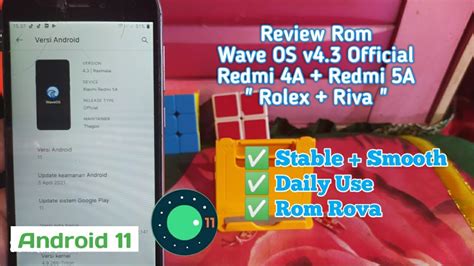 Review Rom Wave Os Official Based Android Untuk Redmi A Redmi