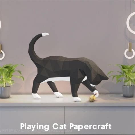 3d Papercraft Sculpture Low Poly Trophy Models From Ecogami Artofit