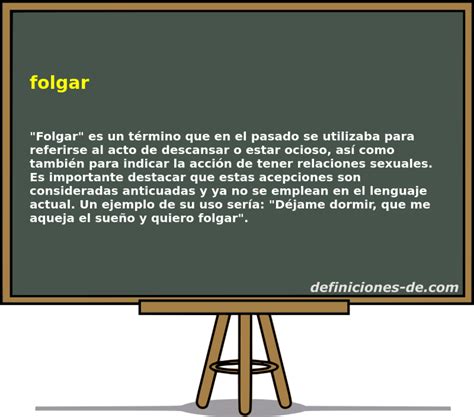 O Que Significa Folgar