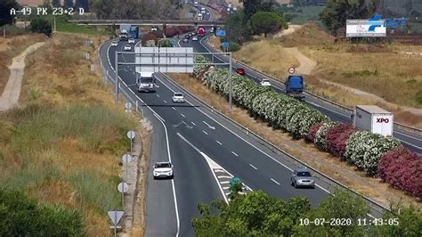 Dos Kil Metros De Retenciones En La A En Camas Debido A Un Accidente