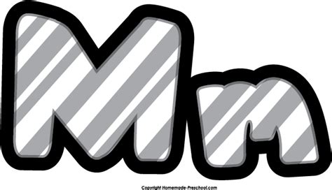 Letter M Clip Art - ClipArt Best