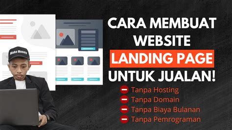 Cara Membuat Website Landing Page Tanpa Domain Tanpa Hosting Tanpa