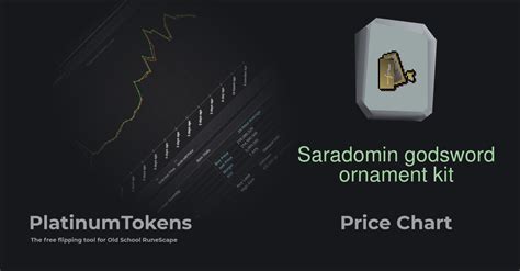 Saradomin godsword ornament kit - Platinum Tokens