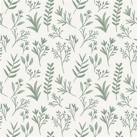 Aesthetic Flower Seamless Pattern Background Illustration Flower Seamless Pattern Background