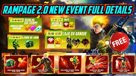 Rampage Event Full Details How To Claim All Items Youtube