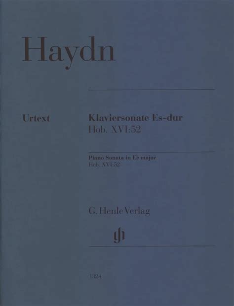 Klaviersonate Es Dur Hob Xvi Von Joseph Haydn Im Stretta Noten