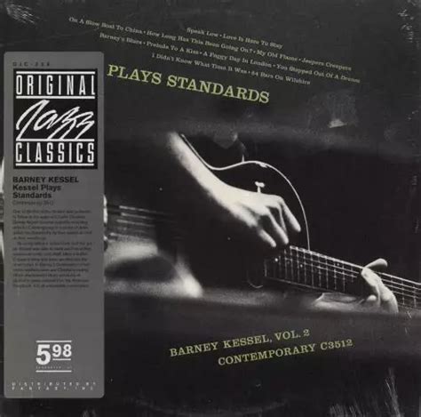 Kessel Plays Standards Barney Kessel Vinyl Lp Album Record Usa