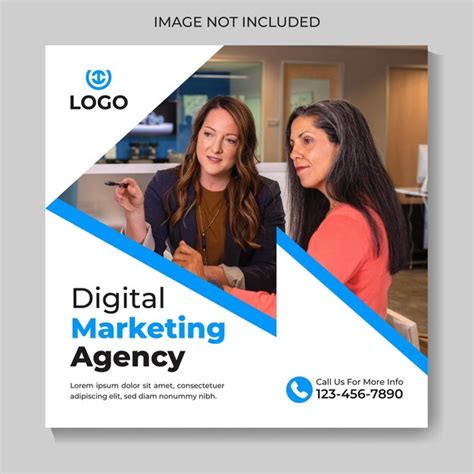 Premium Vector Creative Modern Digital Marketing Agency Social Media