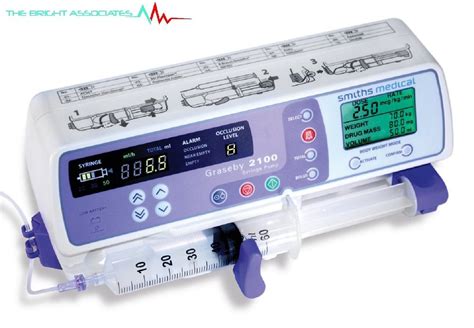 Smiths Medical Graseby Syringe Pump For Bulk Fluid Injection At