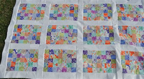 Richard And Tanya Quilts Kathys Jelly Roll Quilt Top