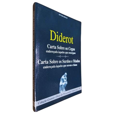 Livro Carta Sobre Os Cegos Carta Casas Bahia