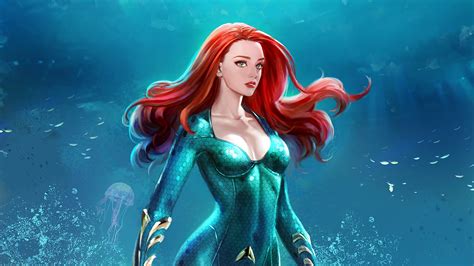 Mera Artwork New, HD Superheroes, 4k Wallpapers, Images, Backgrounds ...