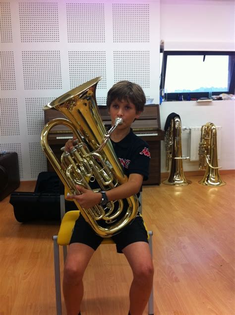 La Clase de Tuba del Conservatorio de Gijón Estudiar Tuba en el