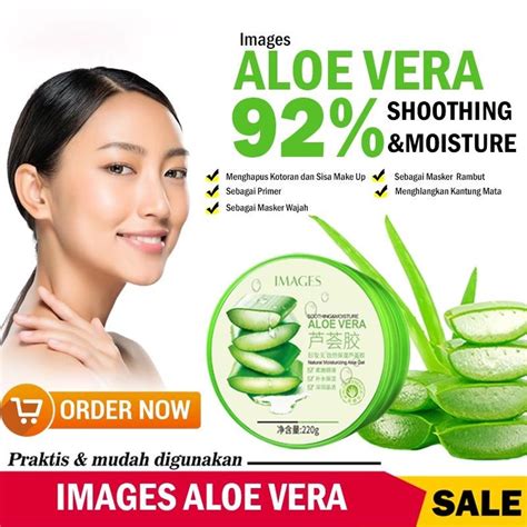 Jual Bisa Cod Masker Images Aloe Vera Gel Soothing Gel Original