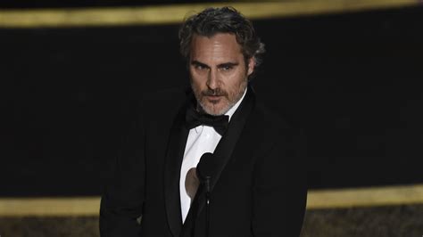 Joaquin Phoenix’s Oscar Speech Wrapped a Season of Rebellion - The Atlantic