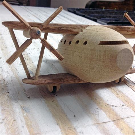 Wooden airplane on Behance