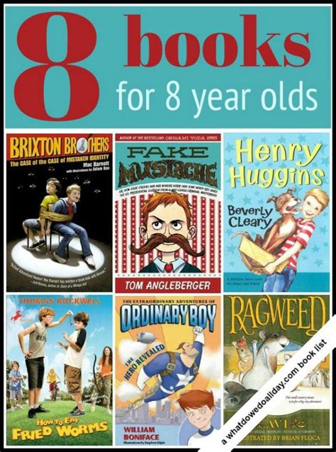 8 Books For 8 Year Old Boys And Girls Books For Boys Books Kids