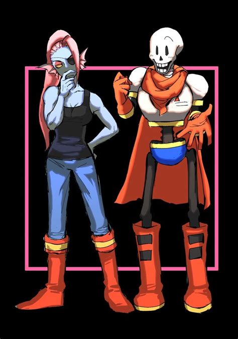 Undyne And Papyrus Undertale By Sunny5518 Tumblr Undertale