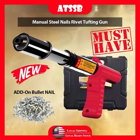 Atssb Manual Steel Nails Gun Rivet Tufting Nail Gun Ceiling Concrete