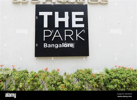 The Park Hotel In Bangalore India Stock Photo Alamy