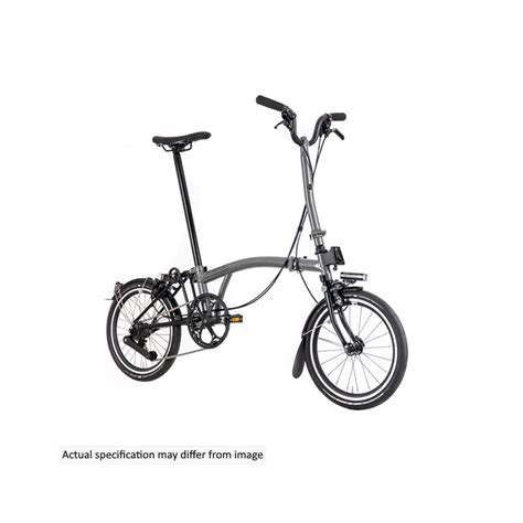 Brompton P Line Urban Storm Grey Metallic High Brompton