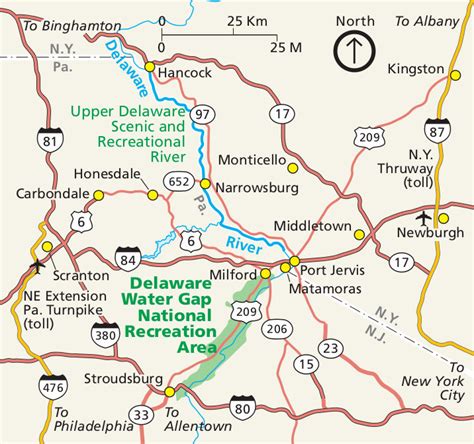 Delaware Water Gap Maps | NPMaps.com - just free maps, period.