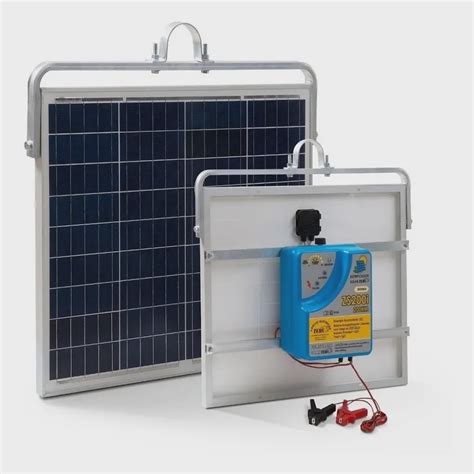 Eletrificador Solar Cerca El Trica Rural Km Zs I Joules Zebu No