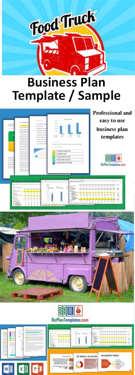 Business Plan Template For A Food Truck