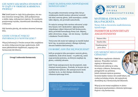 Nowy Lek Materia Y Edukacyjne Dla Pacjent W Konsultacja